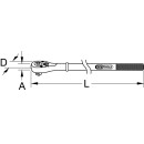 KS-TOOLS 3/4" Umschaltknarre, 24 Zahn