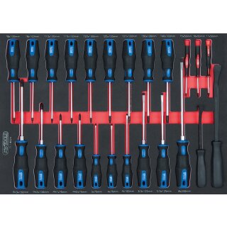 KS-TOOLS SCS Universal-Werkzeug-Satz, 24-tlg. in 1/1 Systemeinlage