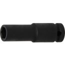 BGS technic Kraft-Steckschlüssel-Einsatz Sechskant, tief | Antrieb Innenvierkant 12,5 mm (1/2") | SW 13 mm