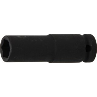 BGS technic Kraft-Steckschlüssel-Einsatz Sechskant, tief | Antrieb Innenvierkant 12,5 mm (1/2") | SW 14 mm
