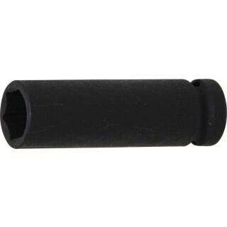 BGS technic Kraft-Steckschlüssel-Einsatz Sechskant, tief | Antrieb Innenvierkant 12,5 mm (1/2") | SW 16 mm