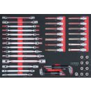 KS-TOOLS SCS Schlüssel-Satz, 53-tlg. in 1/1...