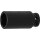 BGS technic Kraft-Steckschlüssel-Einsatz Sechskant, tief | Antrieb Innenvierkant 12,5 mm (1/2") | SW 27 mm