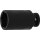 BGS technic Kraft-Steckschlüssel-Einsatz Sechskant, tief | Antrieb Innenvierkant 12,5 mm (1/2") | SW 30 mm