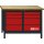 KS-TOOLS Werkbank mit 8 Schubladen, H840xB1200xT600mm