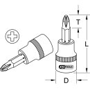 KS-TOOLS BRONZEplus Bit-Stecknuss 1/2" PH4