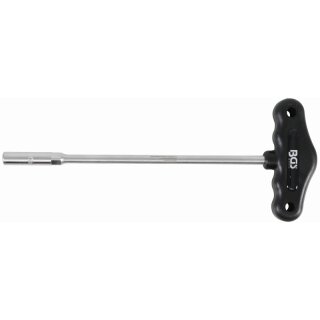 BGS technic Steckschlüssel mit T-Griff, Sechskant | SW 6 mm