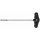 BGS technic Steckschlüssel mit T-Griff, Sechskant | SW 7 mm