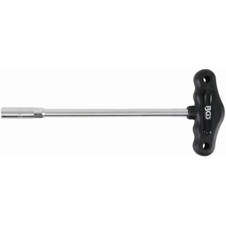 BGS technic Steckschlüssel mit T-Griff, Sechskant | SW 10 mm
