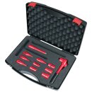 KS-TOOLS 3/8" Steckschlüssel-Satz mit isolierten Werkzeugen, 11-tlg.