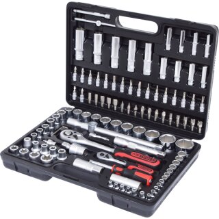 KS-TOOLS 1/4"+1/2" Steckschlüssel-Satz, 108-tlg.