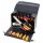 KS-TOOLS Basic Elektriker-Werkzeugkoffer, Rinderlederkoffer, 30-tlg.
