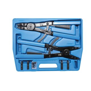 BGS technic Sprengringzangen-Satz | für NFZ | auswechselbare Spitzen | 400 mm