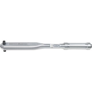 KS-TOOLS 1/2"ALUTORQUEprecision-Drehmomentschlüssel, 20-120Nm, Rechts-Linksanzug, Doppelvierkant