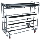 KS-TOOLS Papierwagen mit 3 Ebenen