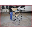 KS-TOOLS Papierwagen mit 3 Ebenen