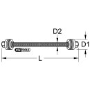 KS-TOOLS Trapez-Gewindespindel mit 2x Drucklager