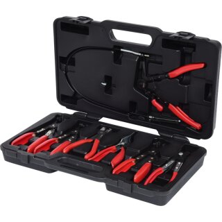 KS-TOOLS KFZ Schlauchschellenzangen-Satz, 7-tlg.