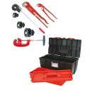 KS-TOOLS Sanitär-Werkzeug-Satz, 8-tlg.
