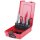 KS-TOOLS HSS Co 5 Stufenbohrer-Satz, Kunststoffkassette 3-tlg.