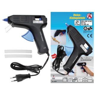 Kraftmann Heißklebepistole | Klebestick-Ø 11 mm | 15 W