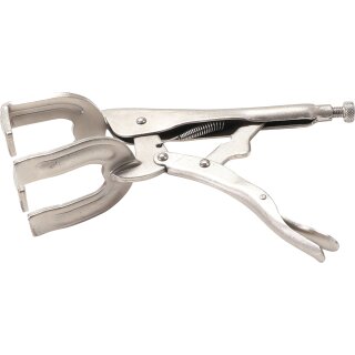 BGS technic Schweißer-Gripzange | mit Vinyl-Grip-Lösehebel | 280 mm