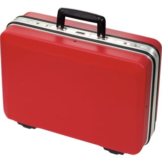 KS-TOOLS Hartschalenkoffer, leer, rot