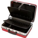KS-TOOLS Hartschalenkoffer, leer, rot