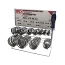 BGS technic Schlauchklemmen-Sortiment | rostfrei | auf...