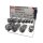 BGS technic Schlauchklemmen-Sortiment | rostfrei | auf Tafel | 111-tlg.