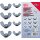 BGS technic Flügelmuttern-Sortiment | 75-tlg.