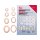 BGS technic Dichtring-Sortiment | Kupfer | 300-tlg.