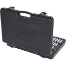 KS-TOOLS 1/4"+3/8"+1/2" CHROMEplus Steckschlüssel-Satz, 124-tlg.