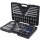 KS-TOOLS 1/4"+3/8"+1/2" CHROMEplus Steckschlüssel-Satz, 124-tlg.