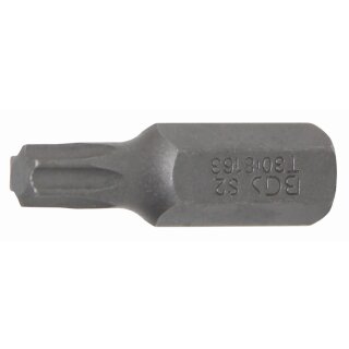 BGS technic Bit | Antrieb Außensechskant 8 mm (5/16") | T-Profil (für Torx) T30