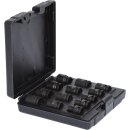 KS-TOOLS 1/2" 12-kant-Kraft-Stecknuss-Satz, kurz, 13-tlg.