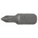 BGS technic Bit | Antrieb Außensechskant 6,3 mm (1/4") | Kreuzschlitz PZ1