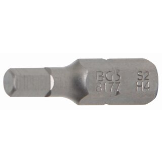 BGS technic Bit | Antrieb Außensechskant 6,3 mm (1/4") | Innensechskant 4 mm