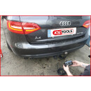 KS-TOOLS 12V Zugwagentester / Prüfgerät für Anhängersteckdosen-Satz 7 + 13-polig, 2-tlg.