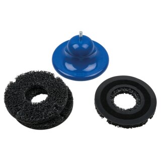 KS-TOOLS Radnabenschleifer-Satz, Ø 160 mm, Innen-Ø 60 mm, 4-tlg.