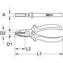 KS-TOOLS BERYLLIUMplus Kombinationszange verstellbar, 200 mm