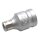 BGS technic Bit-Adapter mit Haltekugel | Innenvierkant 12,5 mm (1/2") | Innensechskant 6,3 mm (1/4")