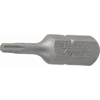 BGS technic Bit | Antrieb Außensechskant 6,3 mm (1/4") | T-Profil (für Torx) T8