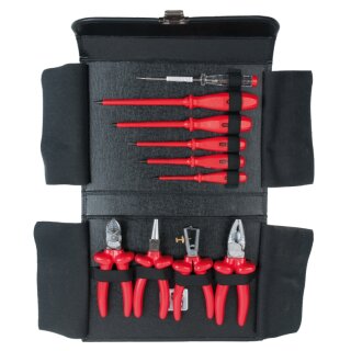 KS-TOOLS 1000V Zangen- und Schraubendreher-Satz, 10-tlg.