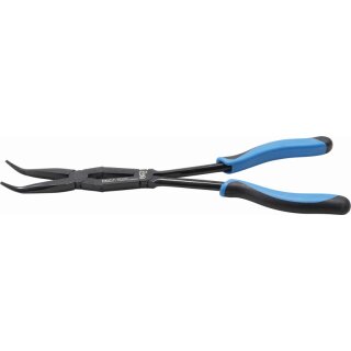 BGS technic Doppelgelenk-Zange | abgewinkelte Spitze | 350 mm