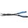 BGS technic Doppelgelenk-Zange | abgewinkelte Spitze | 350 mm