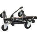 KS-TOOLS Hydraulische Rangierhilfe, Auflagerollen aus Kunststoff, 228mm