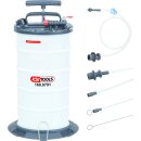 KS-TOOLS Vakuum-Absaugpumpe 9,5 Liter inklusive 4 Sonden