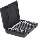 KS-TOOLS GEARplus Ratschenringmaulschlüssel-Satz, umschaltbar,16-tlg.