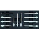 KS-TOOLS 1/2" Zylinderkopf-Schrauben-Steckschlüssel-Satz, 11-tlg.